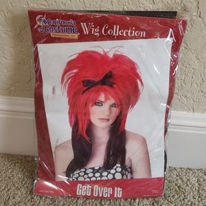 Red & Black Wig